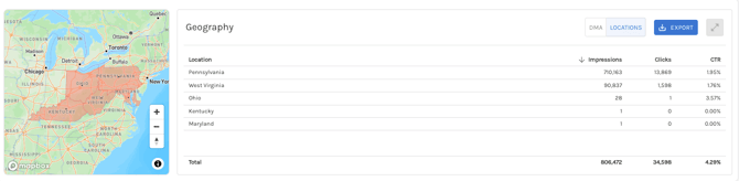 facebook instagram geo